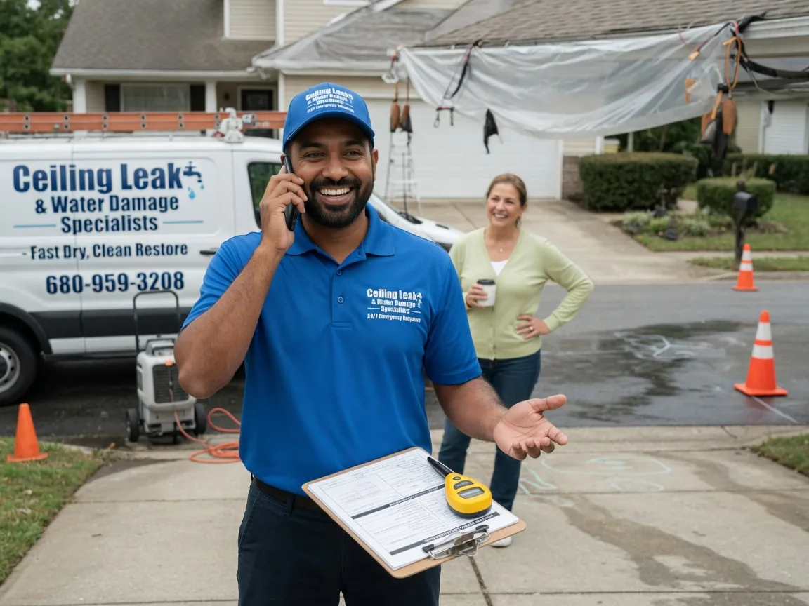 Ceiling Leak Cleanup London, WV FAQs